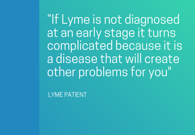 Lyme patient